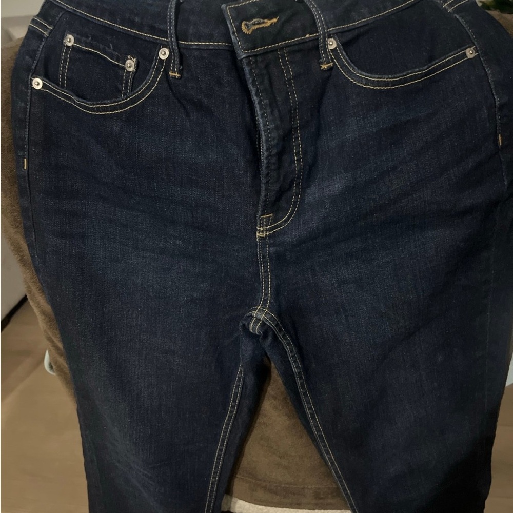Free Assembly size 10 women’s dark wash blue jeans